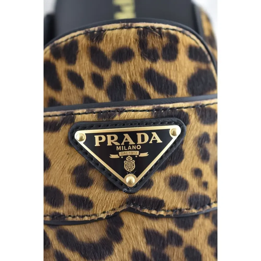 Prada leopard pony